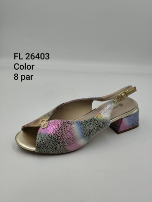 Sandały damskie  7AFL26403.COLOR (36/41,8par)