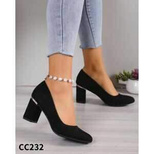 Czółenka damskie    7ACC232.BLACK   (36/41 12par)