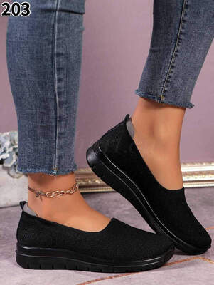 Trampki damskie 7A203.BLACK (36/41,12par)