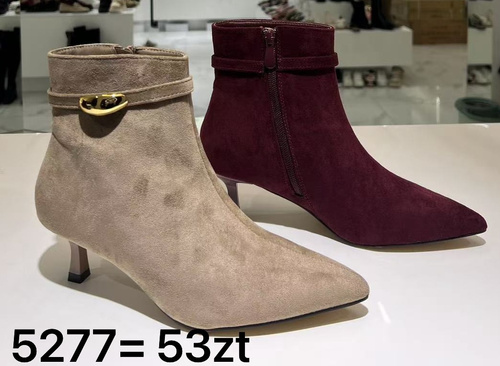 Botki damskie 5277.KOLORDOWYBORU (36/41,12par)