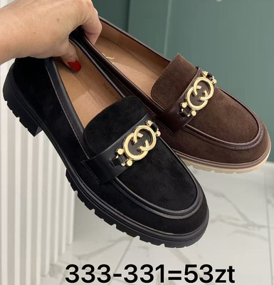 Półbuty damskie 333-331.KOLORDOWYBORU (36/41,12par)