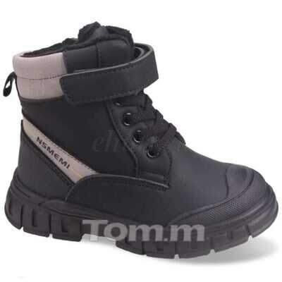 Trzewiki chłopięce 3A10860-A.BLACK (27/32,8par)