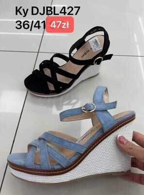 Sandały damskie 7ADJBL427.KOLORDOWYBORU (36/41,12par)