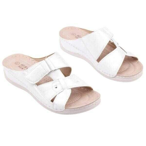 Klapki damskie DE995-7.SILVER (36/41,12par)