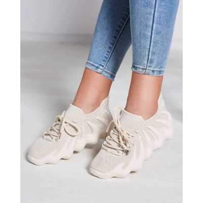 Buty sportowe damskie 7ADY-01.BEIGE (36/41,12par)
