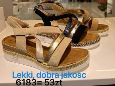 Sandały damskie 7A6183.KOLORDOWYBORU (36/41,12par)