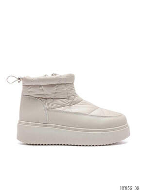 Botki damskie ocieplane HY856-39.BEIGE (36/41,12par)