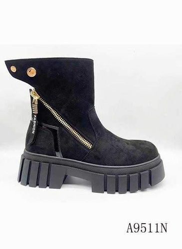 Botki damskie 7AA9511N.BLACK (36/41,12par)