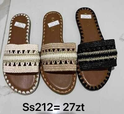 Klapki damskie 7ASS212.KOLORDOWYBORU (36/41,12par)