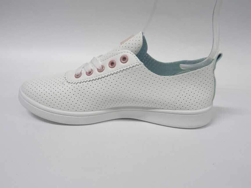 Buty sportowe damskie 7ASJ2317-3.WHITE/PINK (36/41,12par)