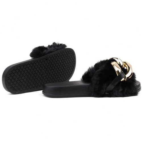 Klapki damskie HN57-4.BLACK (36/41,12par)