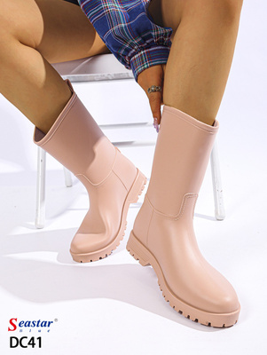 Kalosze damskie DC41.PINK (36/41,12par)