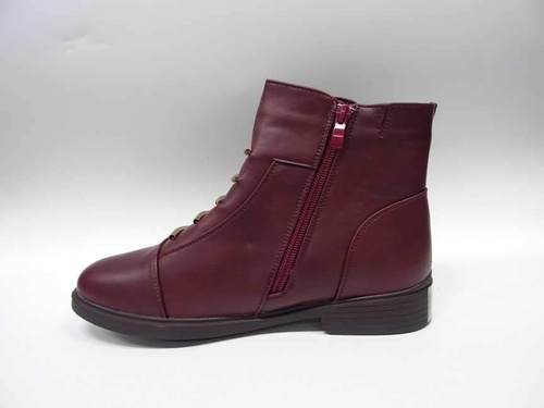 Botki damskie 7A2691-2.RED Ocieplane (36/41,12par)