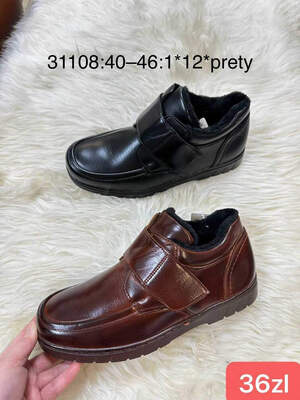 Trzewiki męskie 9A31105.KOLORDOWYBORU (40/46,12par)