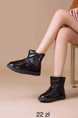 Botki damskie ocieplane 7ABL418.BLACK (36/41,12par)