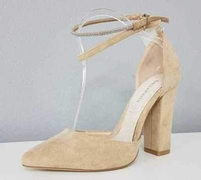 Czółenka damskie 7AC9202-63.KHAKI (36/41,12par)