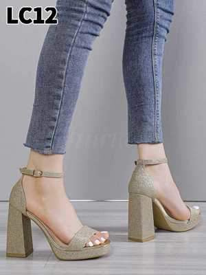 Sandały damskie 7ALC12.GOLD (36/41,12par)