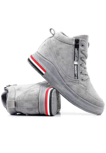 Botki damskie B1233A-5.GREY (36/40,8par)