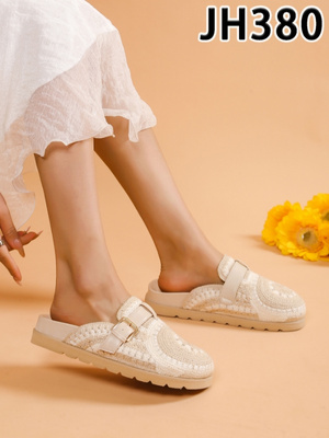 Klapki damskie 7AJH380.BEIGE (36/41,12par)