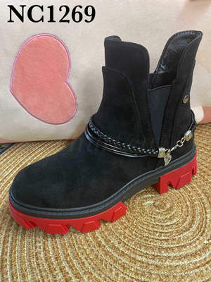 Botki damskie 7ANC1269.BLACK (36/41,12par)