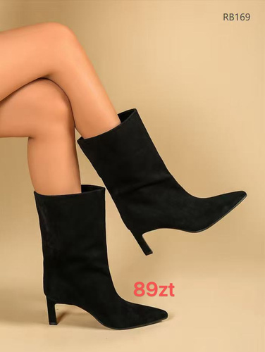 Botki damskie 7ARB169.BLACK (36/41,12par)
