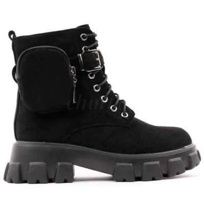 Botki damskie 7ARM12-1.BLACK (36/41,8par)
