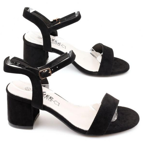 Sandały damskie SY24A-1.BLACK (36/41,12par)