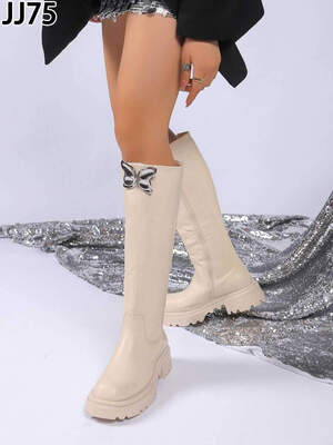 Kozaki damskie JJ75.BEIGE (36/41,12par)