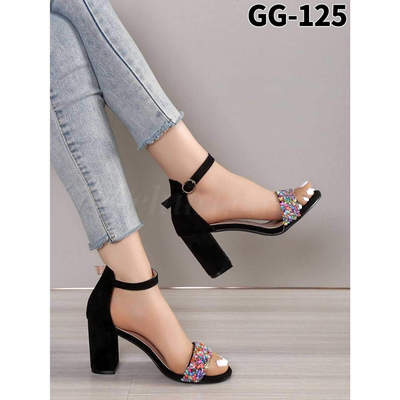 Sandały damskie  7AGG125.BLACK (36/41,12par)