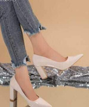 Czółenka damskie AI08.BEIGE (36/41 12par)