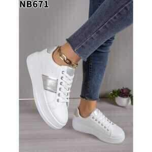 Buty sportowe damskie 7ANB671.SILVER (36/41,12par)