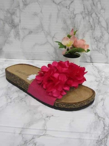 Klapki damskie 7ALS049.FUSHIA (36/41,12par)