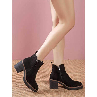 Botki damskie    7AKE221.BLACK   (36/41,12par)