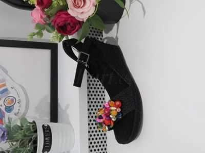 Sandały damskie 7AC054.BLACK (36/41,12par)