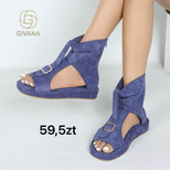 Sandały damskie 7ANN624.BLUE (36/41,12par)