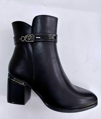 Botki damskie 786-3.BLACK (36/41,12par)