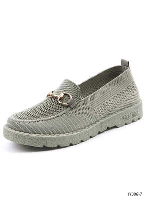 Balerinki damskie 7AJY306-7.GREEN (36/41,12par)