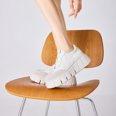 Buty sportowe damskie 7AY605-8.BEIGE (36/41,8par)