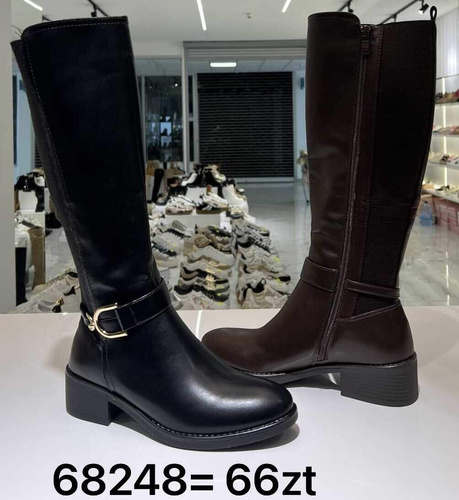 Kozaki damskie 68248.BROWN (36/41,12par)
