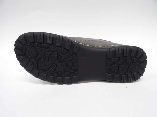 Botki damskie ocieplane  7A9652A-5.GREY    (37/42,12par)