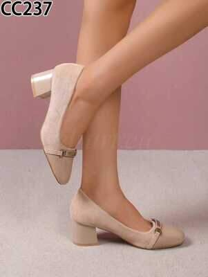 Czółenka damskie 7AC237.KHAKI (36/41 12par)