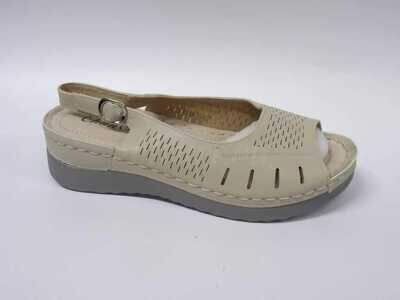 Sandały damskie 7AW516-7.BEIGE (37/42,12par)