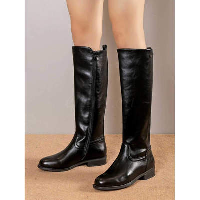 Kozaki damskie ocieplane 7 AUK162.BLACK  (36/41,12par)