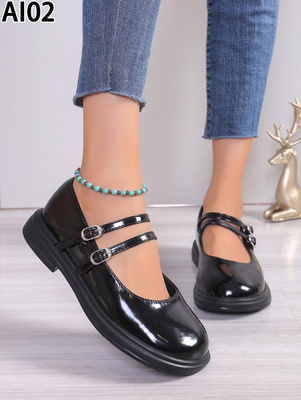 Balerinki damskie AI02.BLACK (36/41,12par)