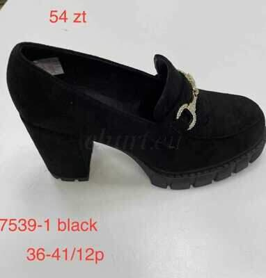 Czółenka damskie 7A7539-1.BLACK (36/41 12par)