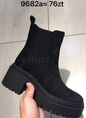 Botki damskie 7A9682A.BLACK (36/41,12par)
