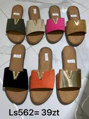 Klapki damskie 7ALS562.KOLORDOWYBORU (36/41,12par)