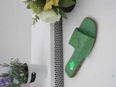 Klapki damskie 7AF268.GREEN (36/41,12par)