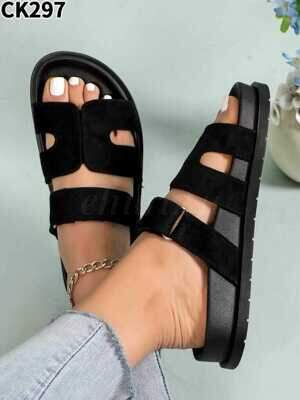 Klapki damskie 7ACK297.BLACK (36/41,12par)