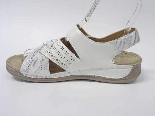 Sandały damskie 7A21337-8.WHITE (36/41,12par)